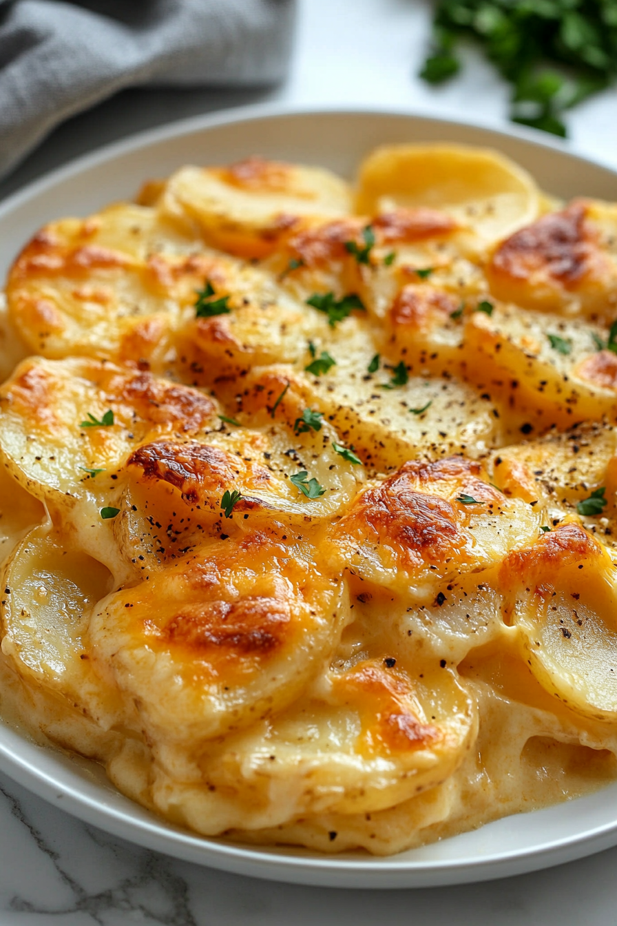 Cheesy Scalloped Potatoes