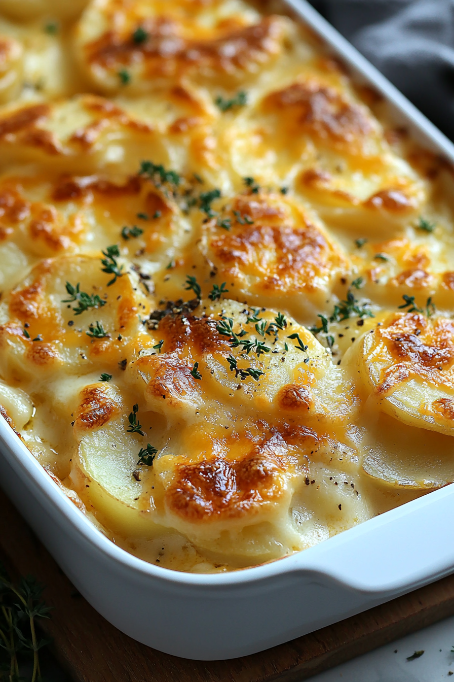 Cheesy Scalloped Potatoes