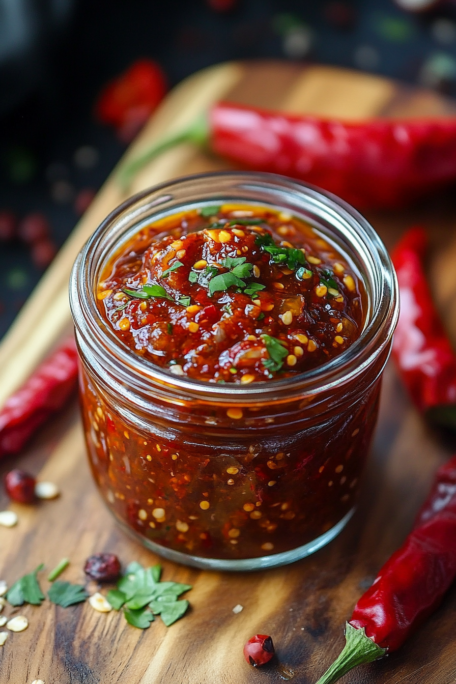 Homemade Chili Garlic Sauce