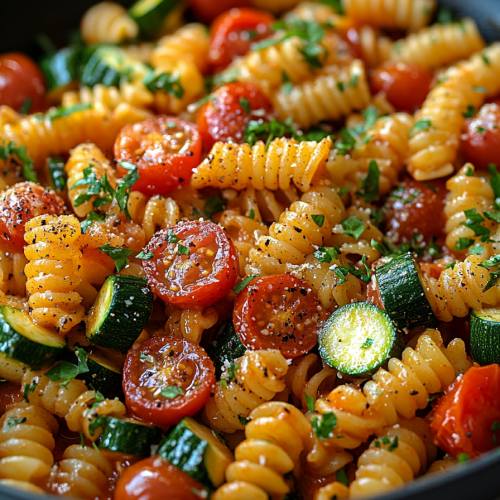 Tomato Zucchini Pasta