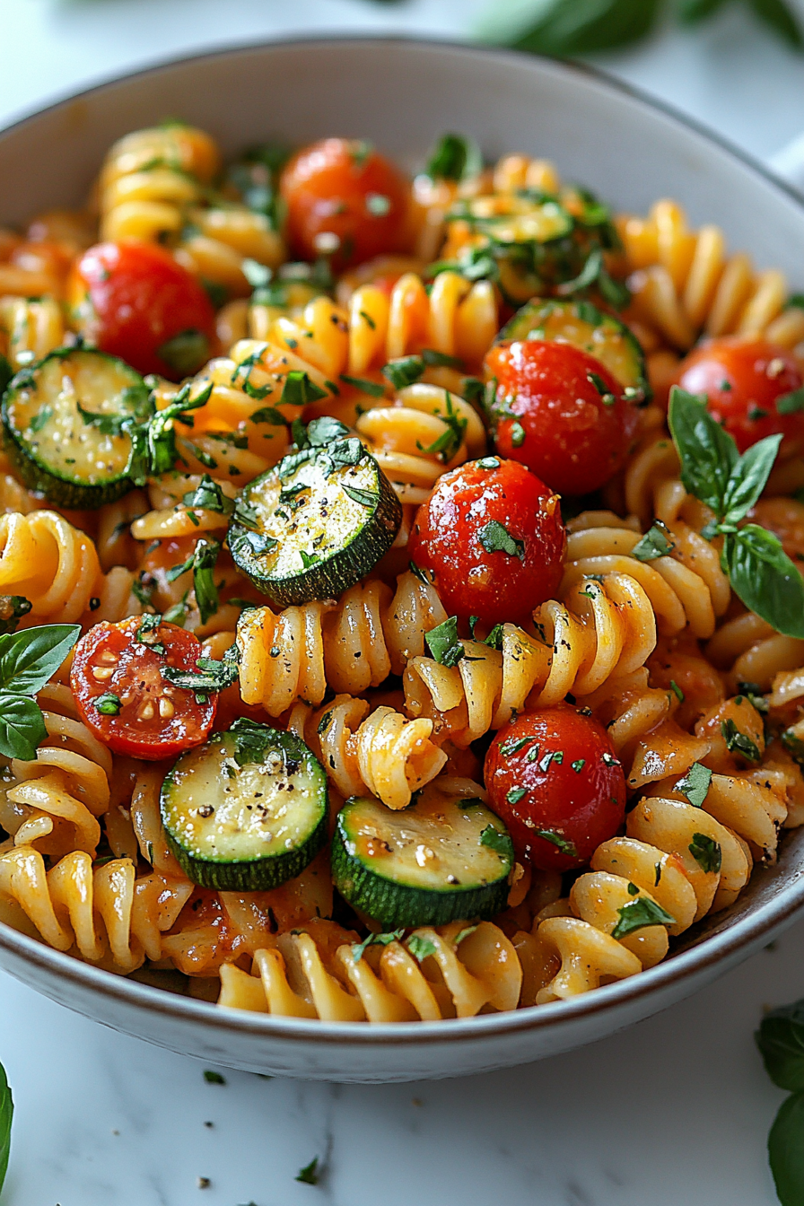 Tomato Zucchini Pasta