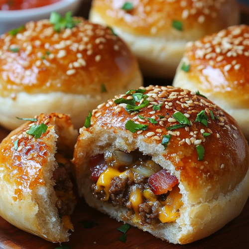 Bacon Cheeseburger Bombs