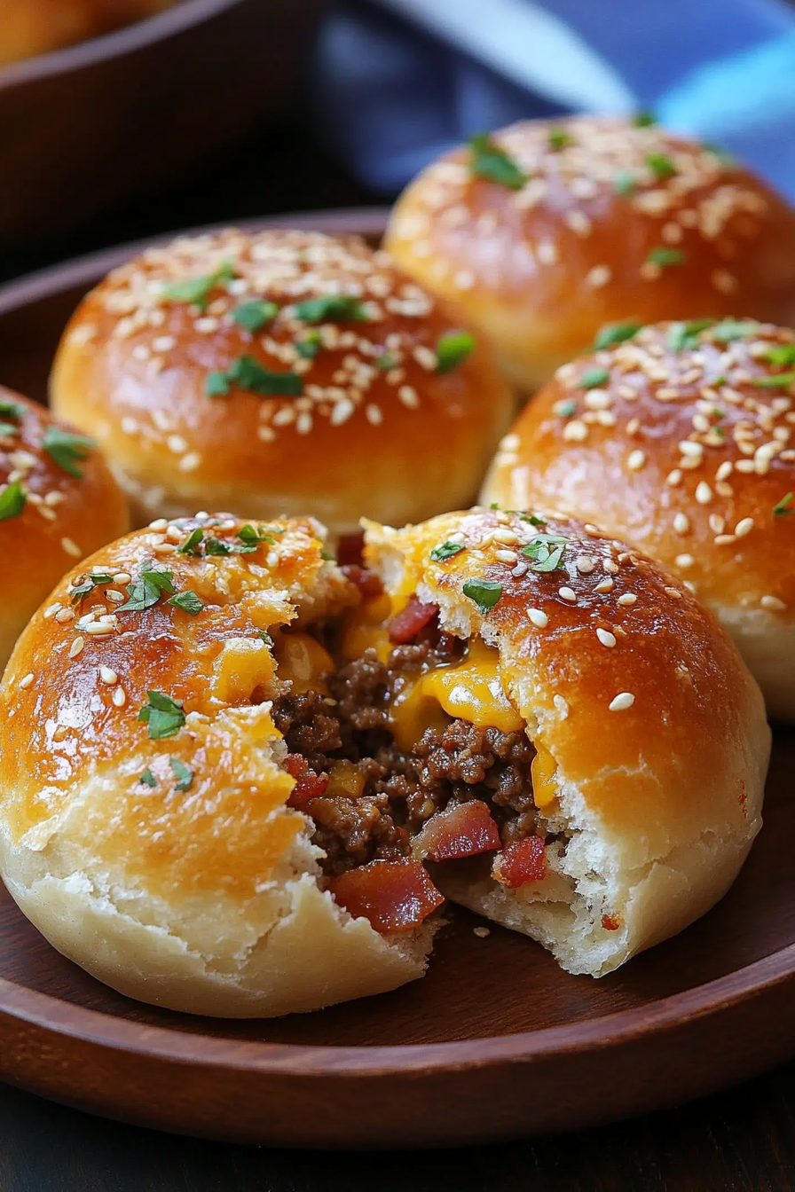 Bacon Cheeseburger Bombs