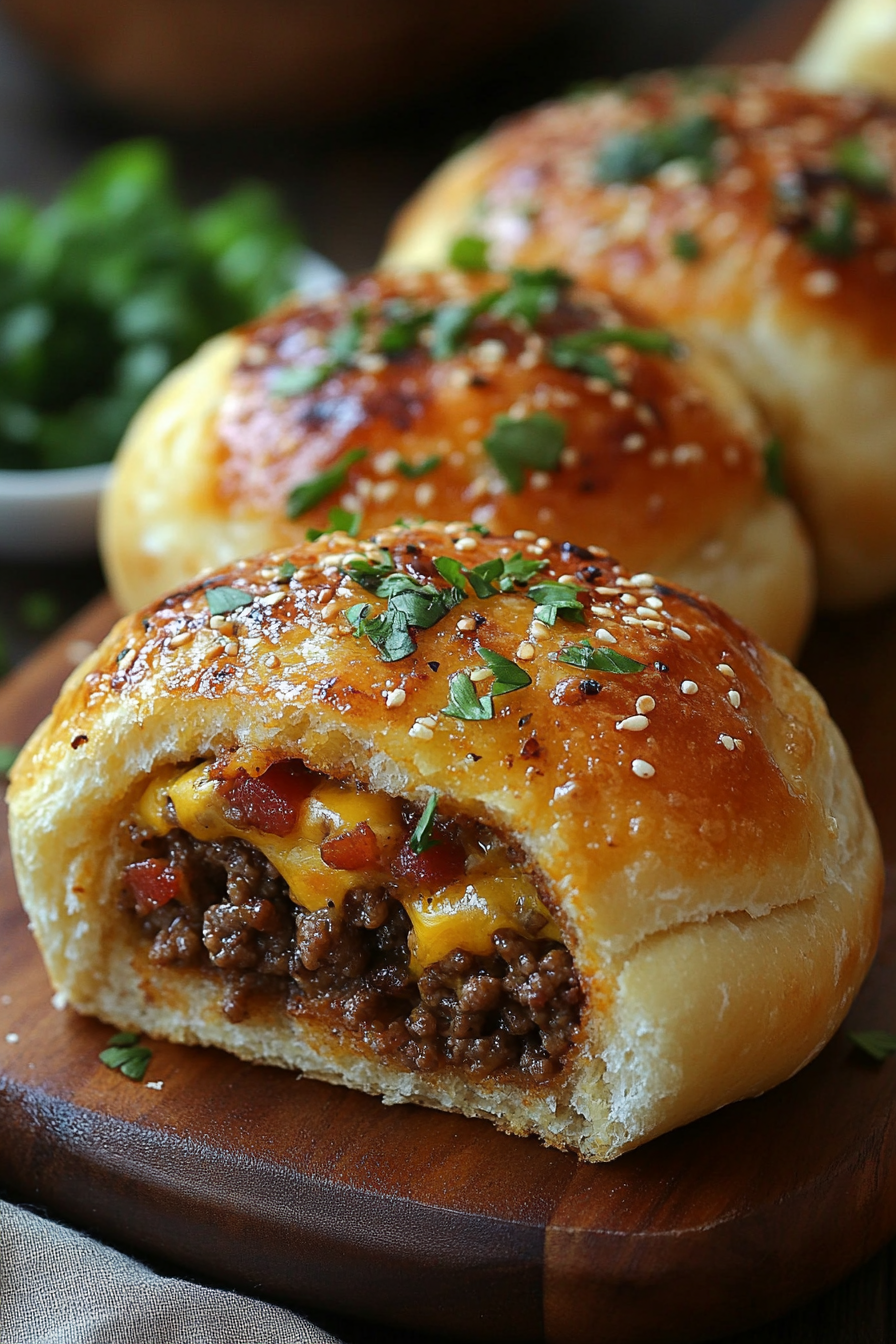 Bacon Cheeseburger Bombs