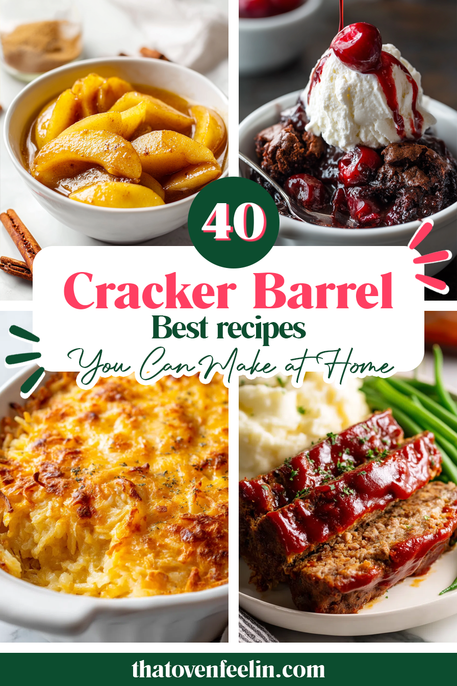 40 Best Cracker Barrel Recipes