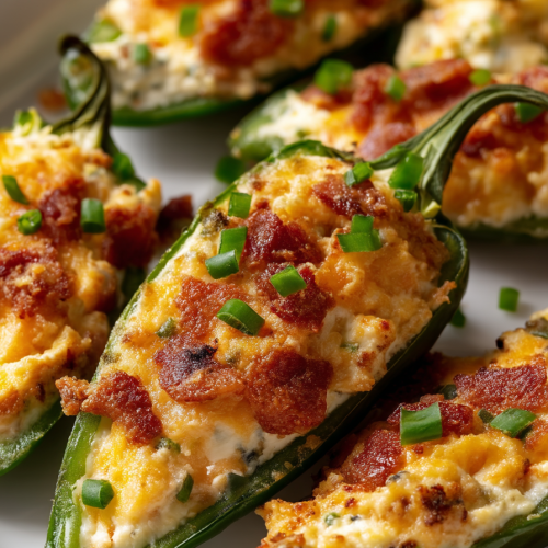 Bacon-Stuffed Jalapeño Poppers