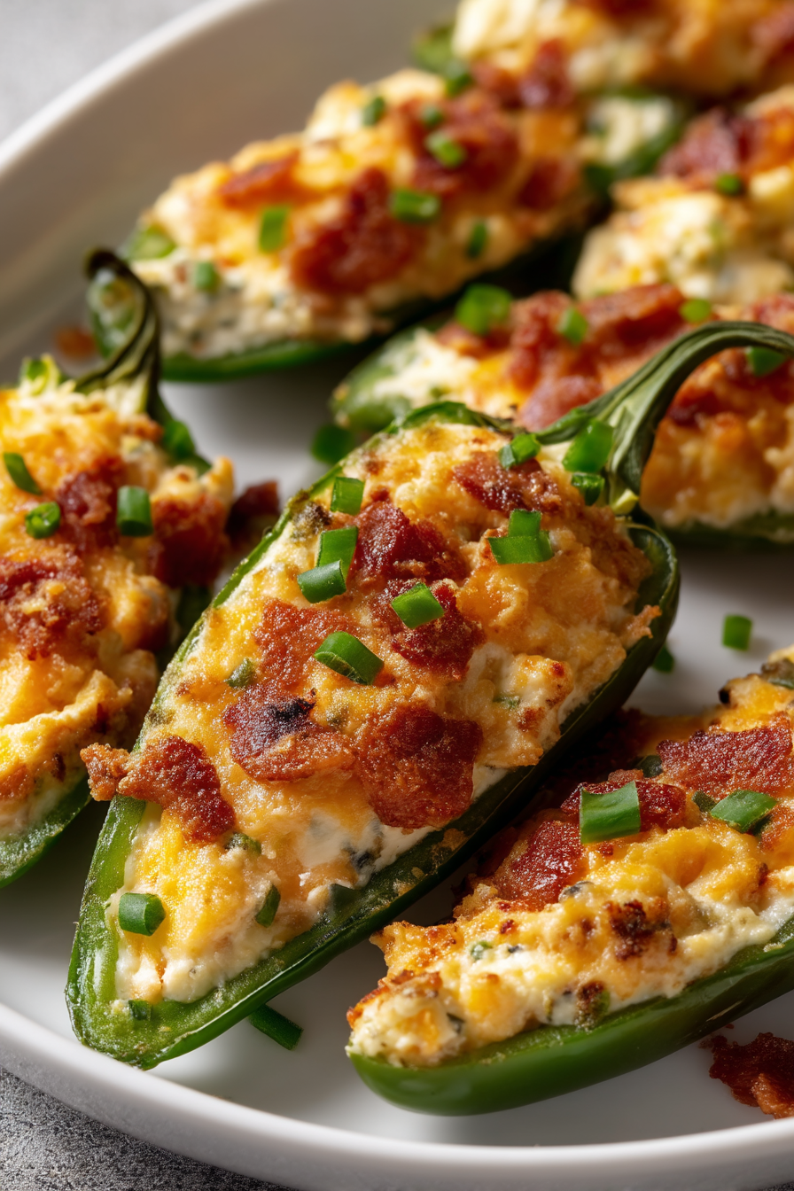 Bacon-Stuffed Jalapeño Poppers