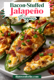 Bacon-Stuffed Jalapeño Poppers