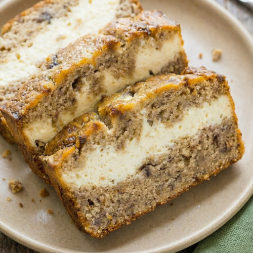 Cream Cheese Banana Bread