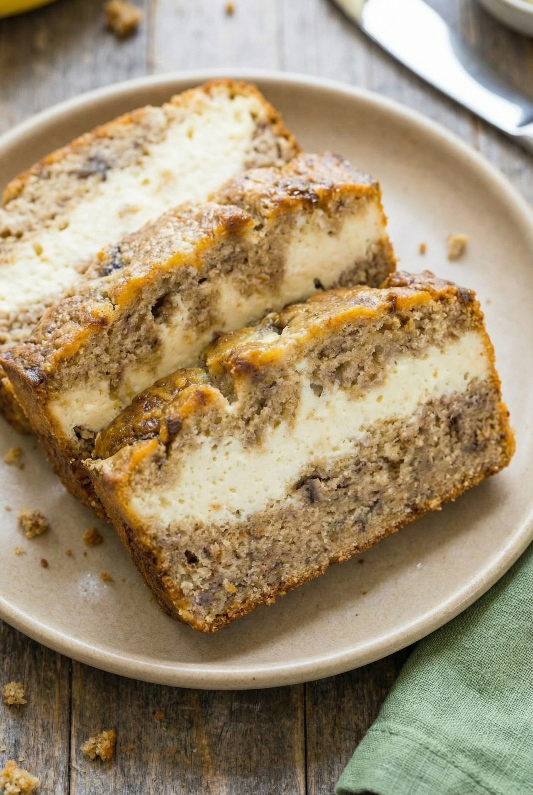 Cream Cheese Banana Bread