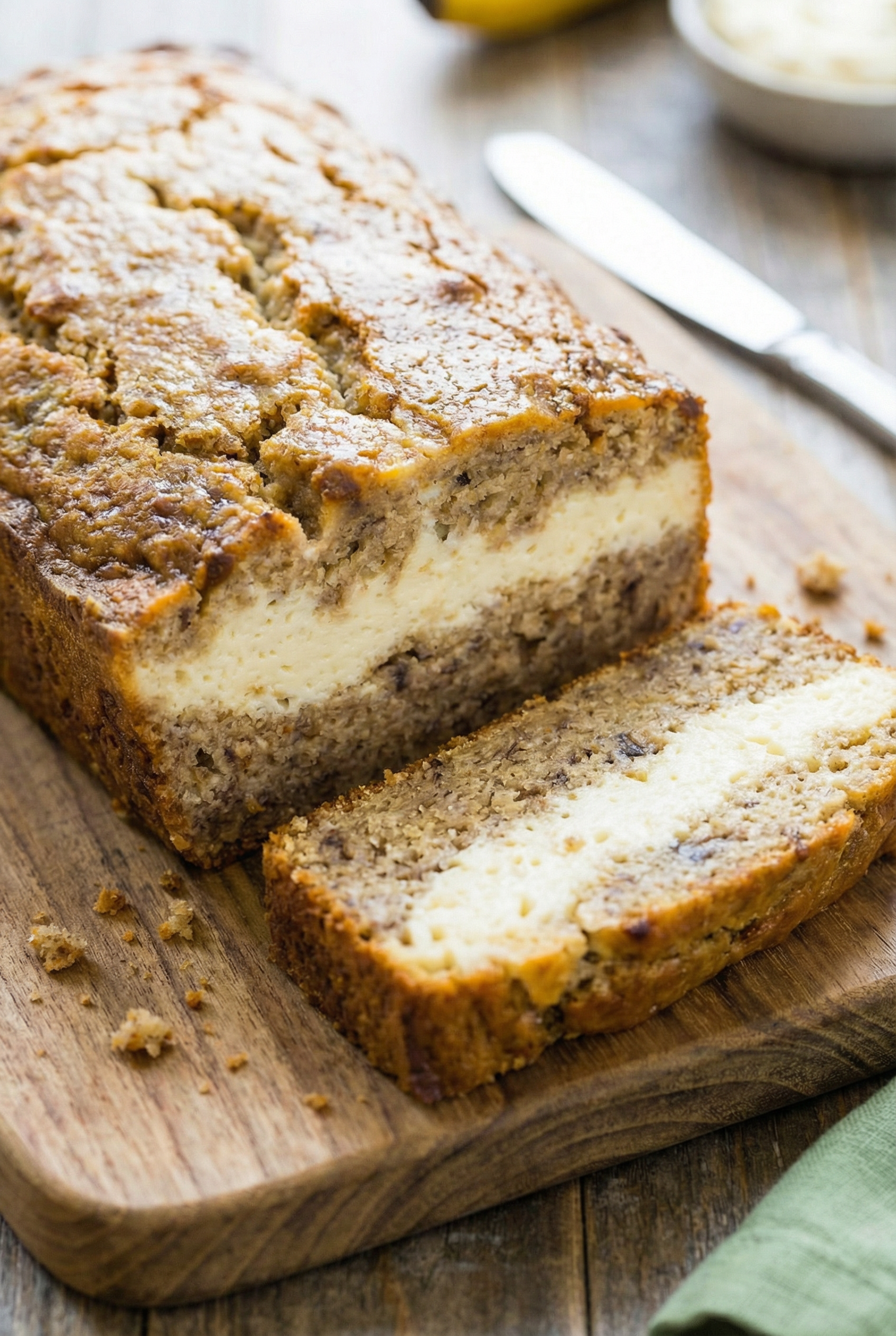 Cream Cheese Banana Bread