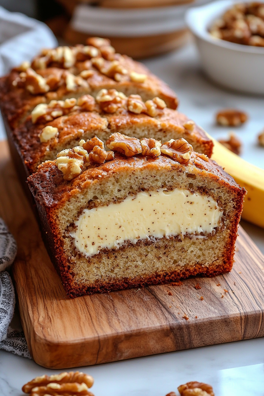 Cream Cheese Banana Bread That Oven Feelin