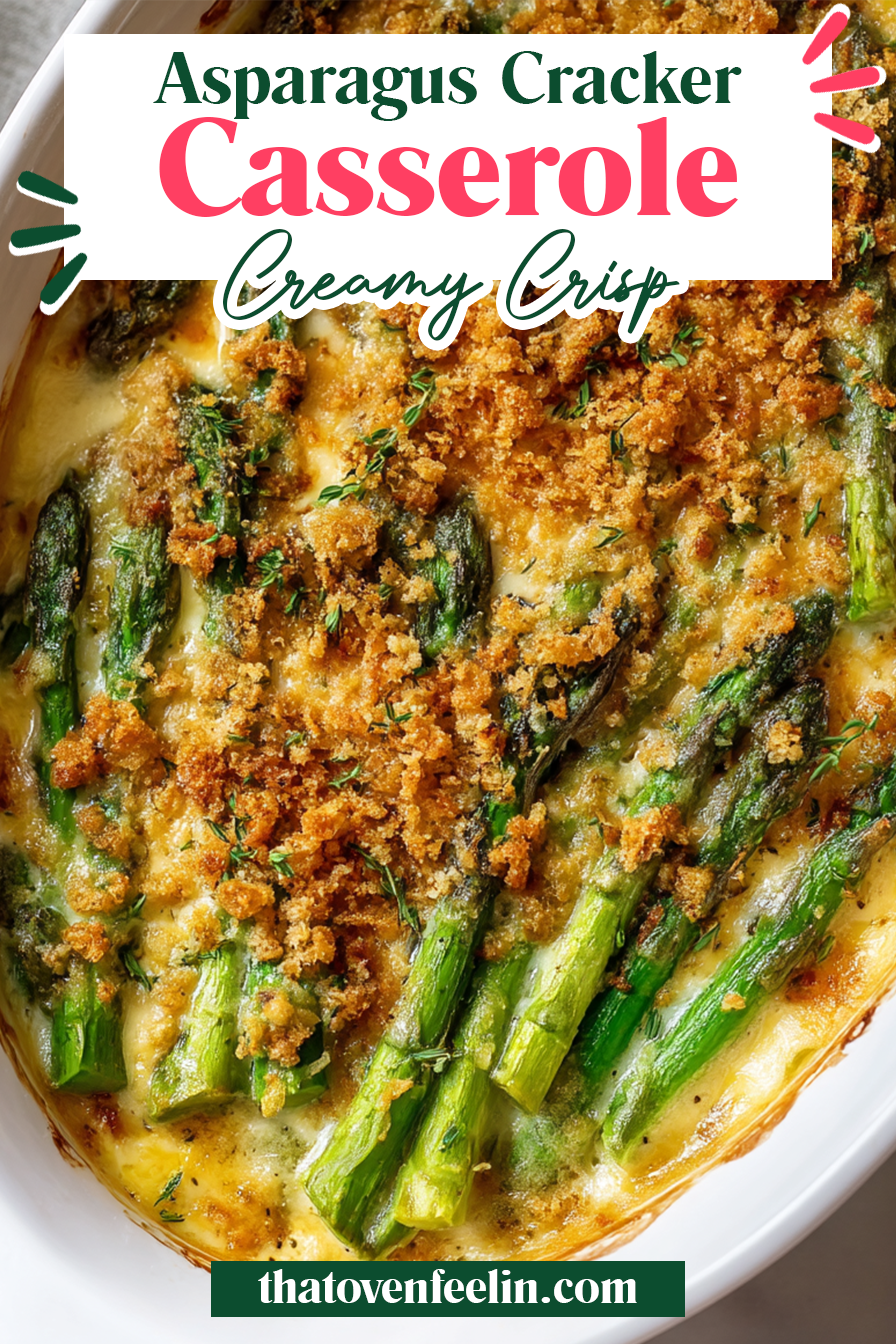 Asparagus Cracker Casserole