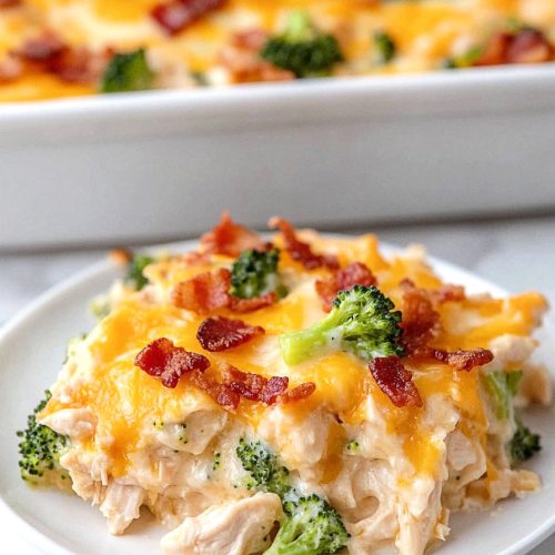 Easy Low Carb Chicken Casserole