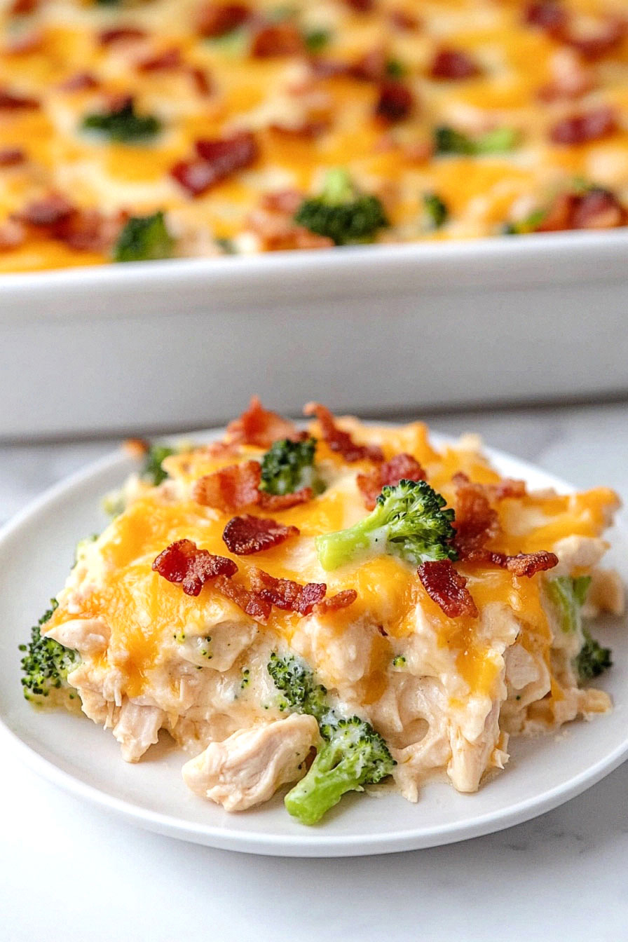 Easy Low Carb Chicken Casserole