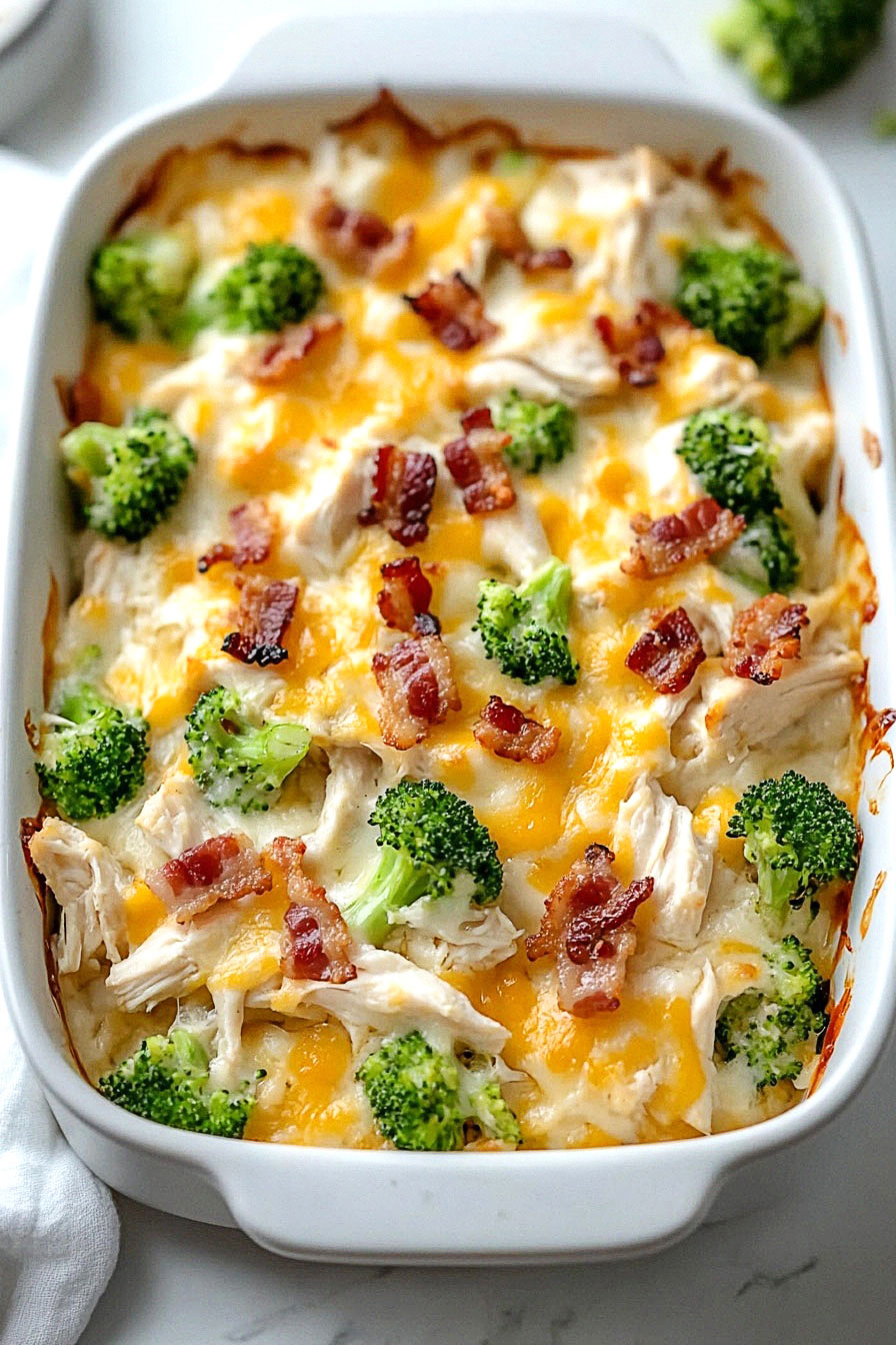 Easy Low Carb Chicken Casserole