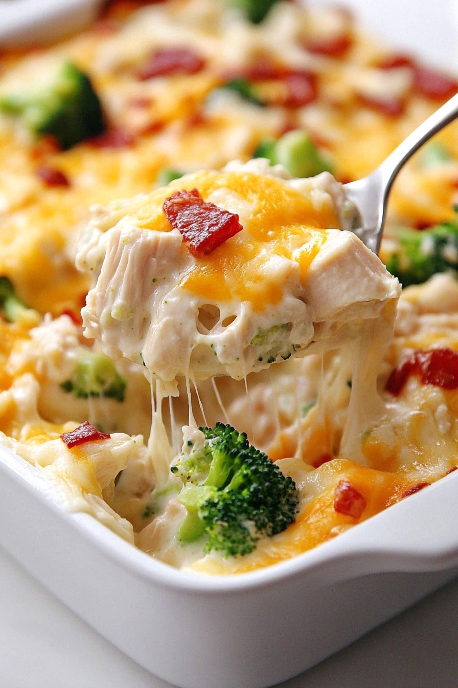 Easy Low Carb Chicken Casserole