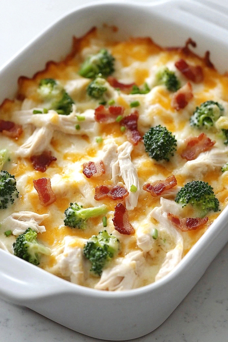 Easy Low Carb Chicken Casserole