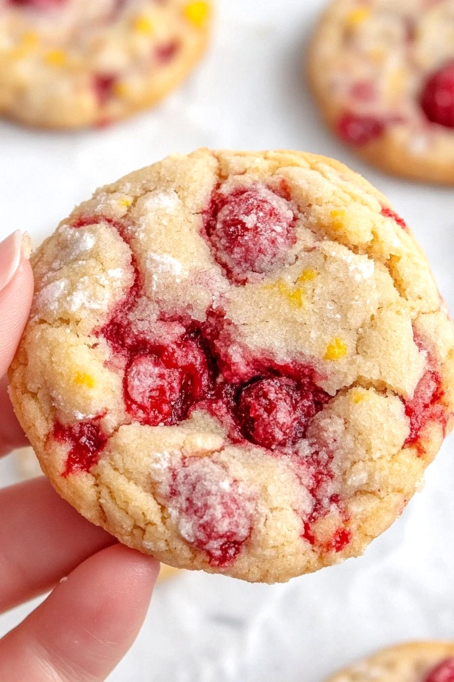 Lemon Raspberry Cookies