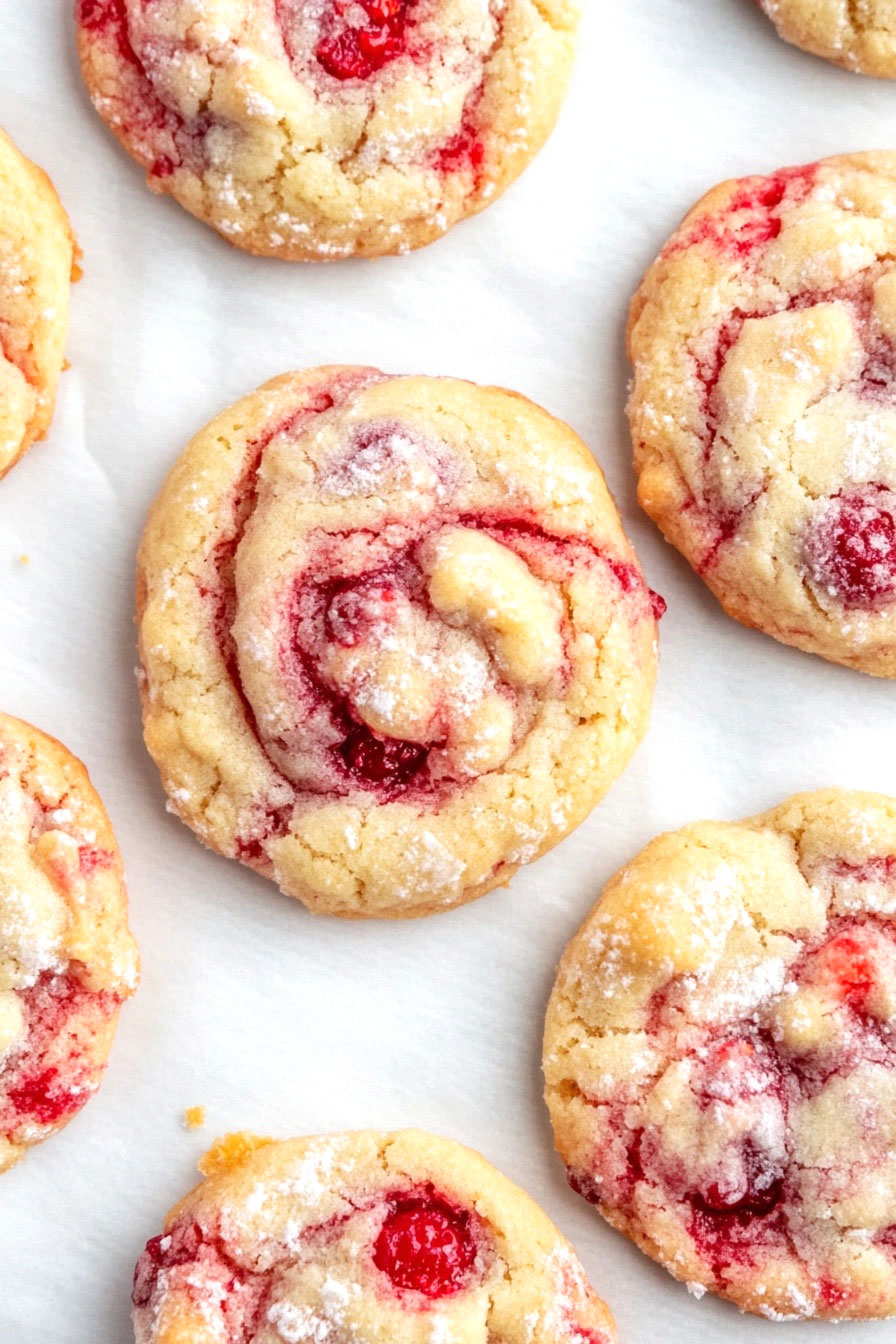 Lemon Raspberry Cookies