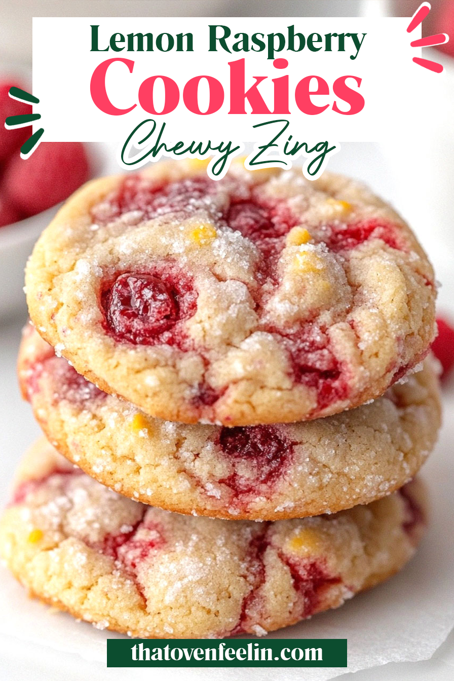 Lemon Raspberry Cookies