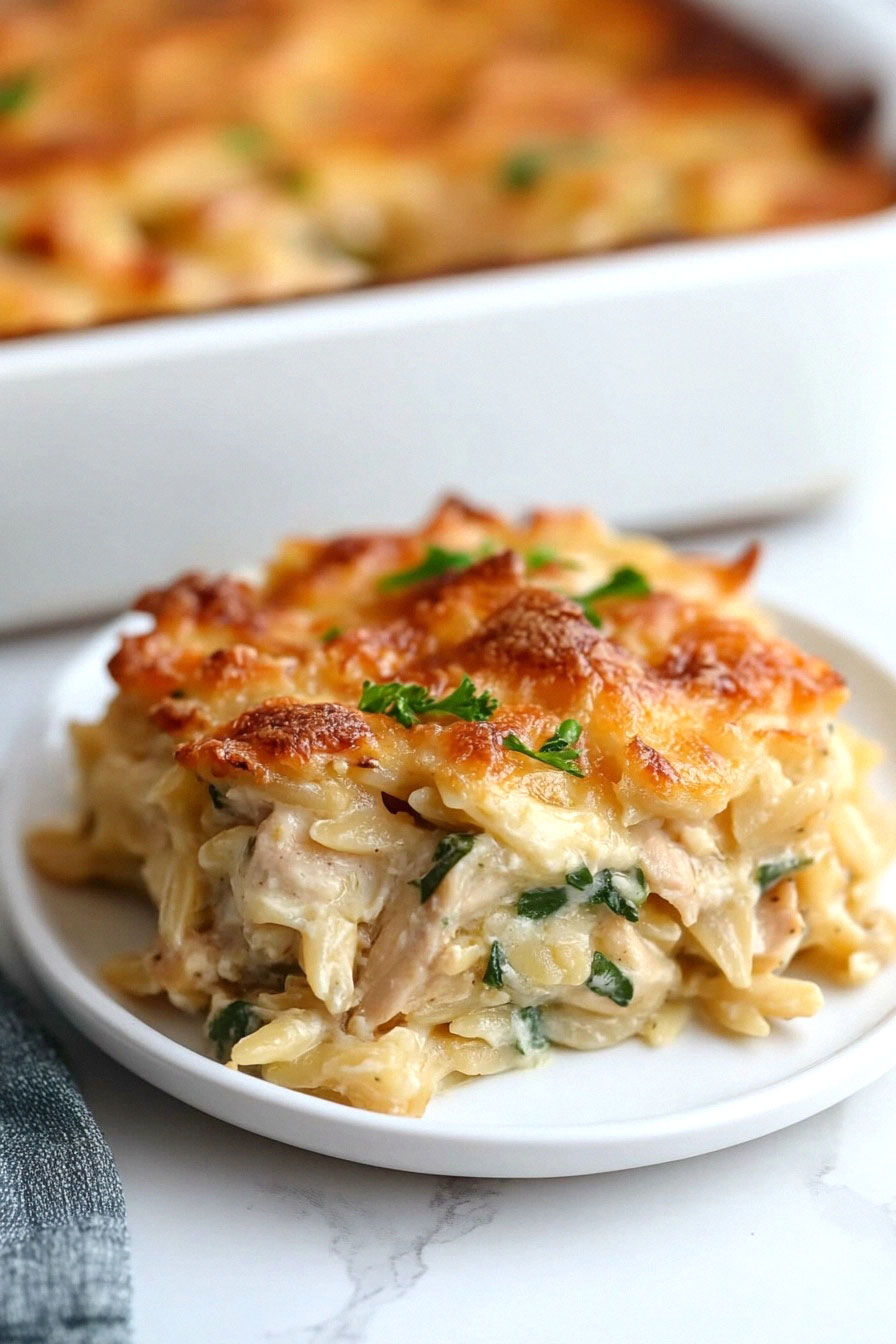 Monterey Chicken One Pan Orzo