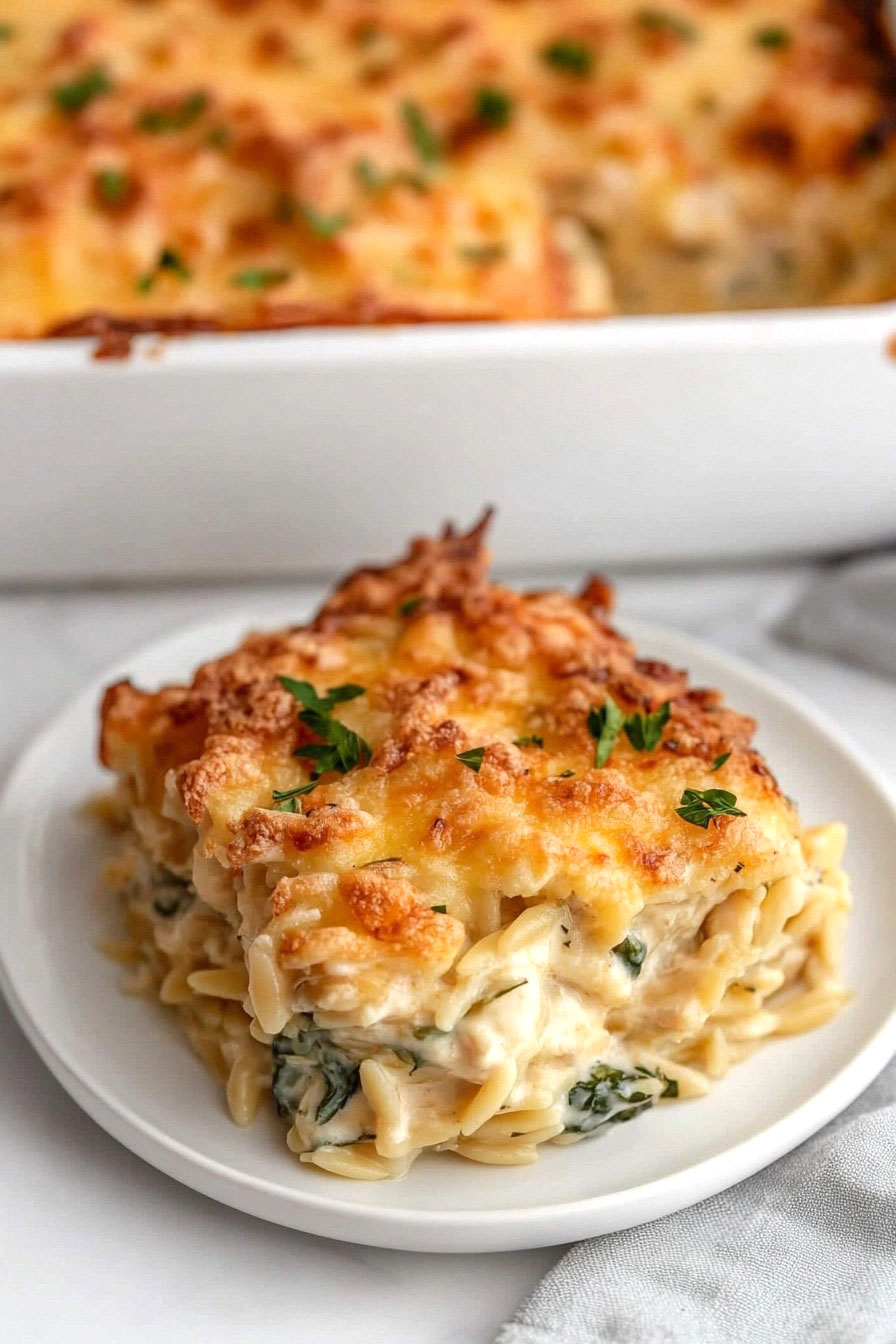 Monterey Chicken One Pan Orzo