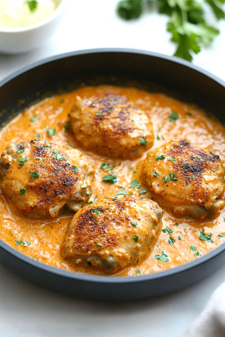 Creamy Smothered Chicken