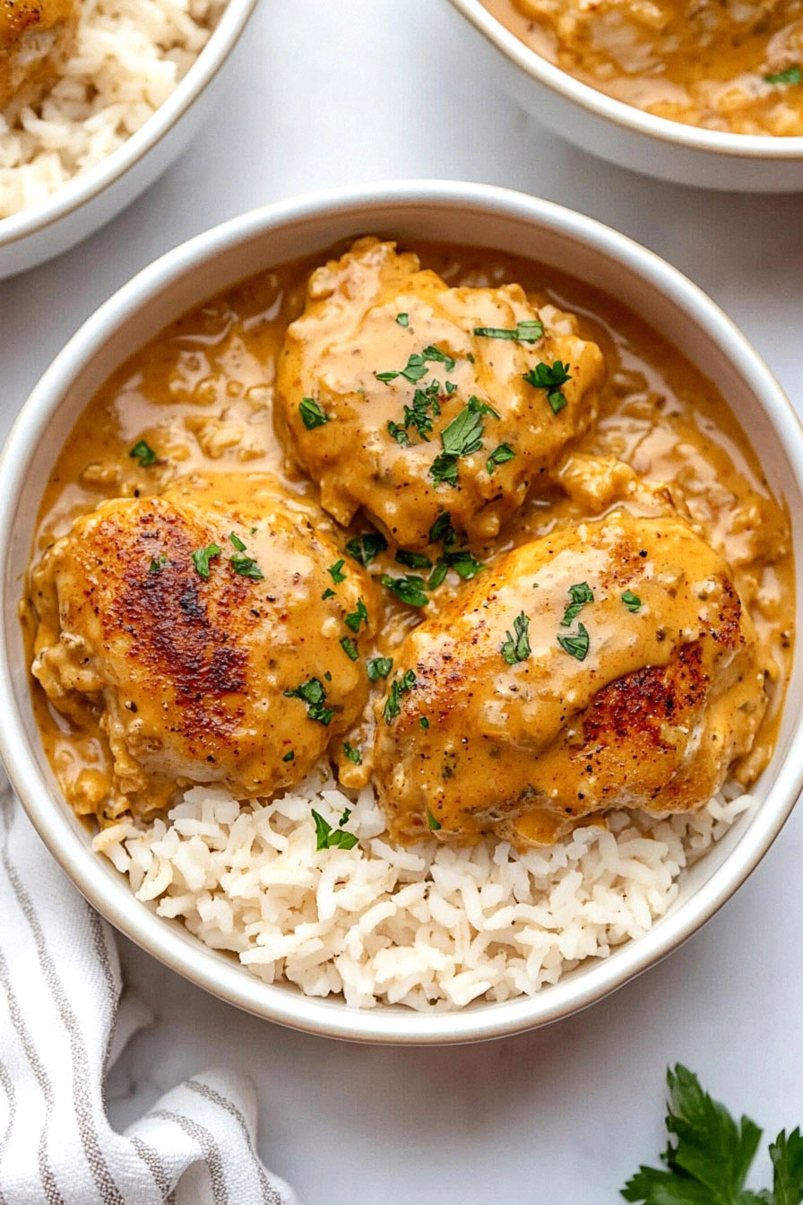 Creamy Smothered Chicken
