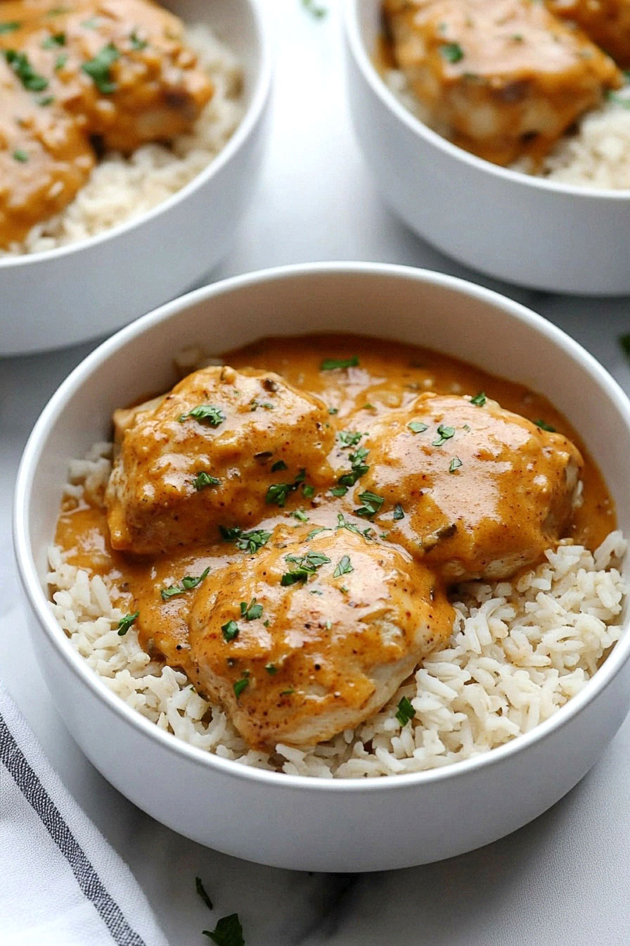Creamy Smothered Chicken