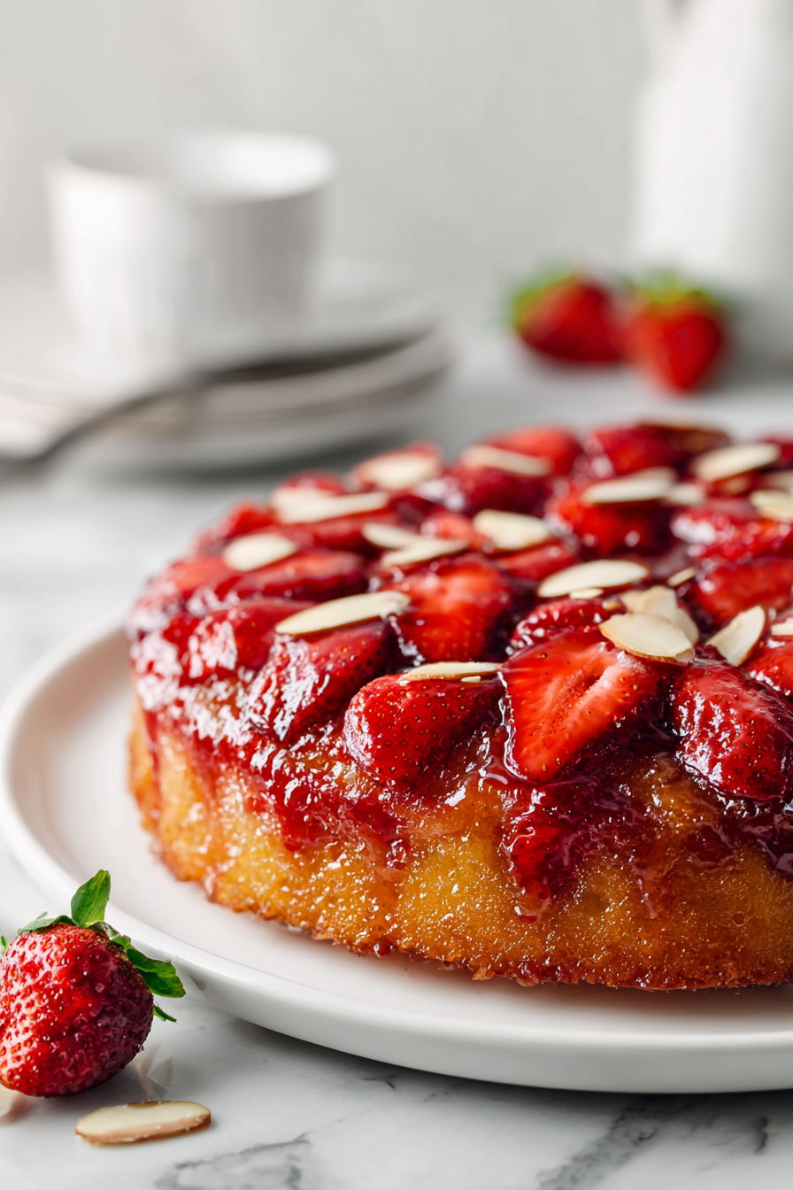 Strawberry Upside Down Cake