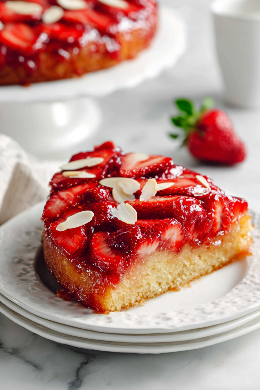 Strawberry Upside Down Cake