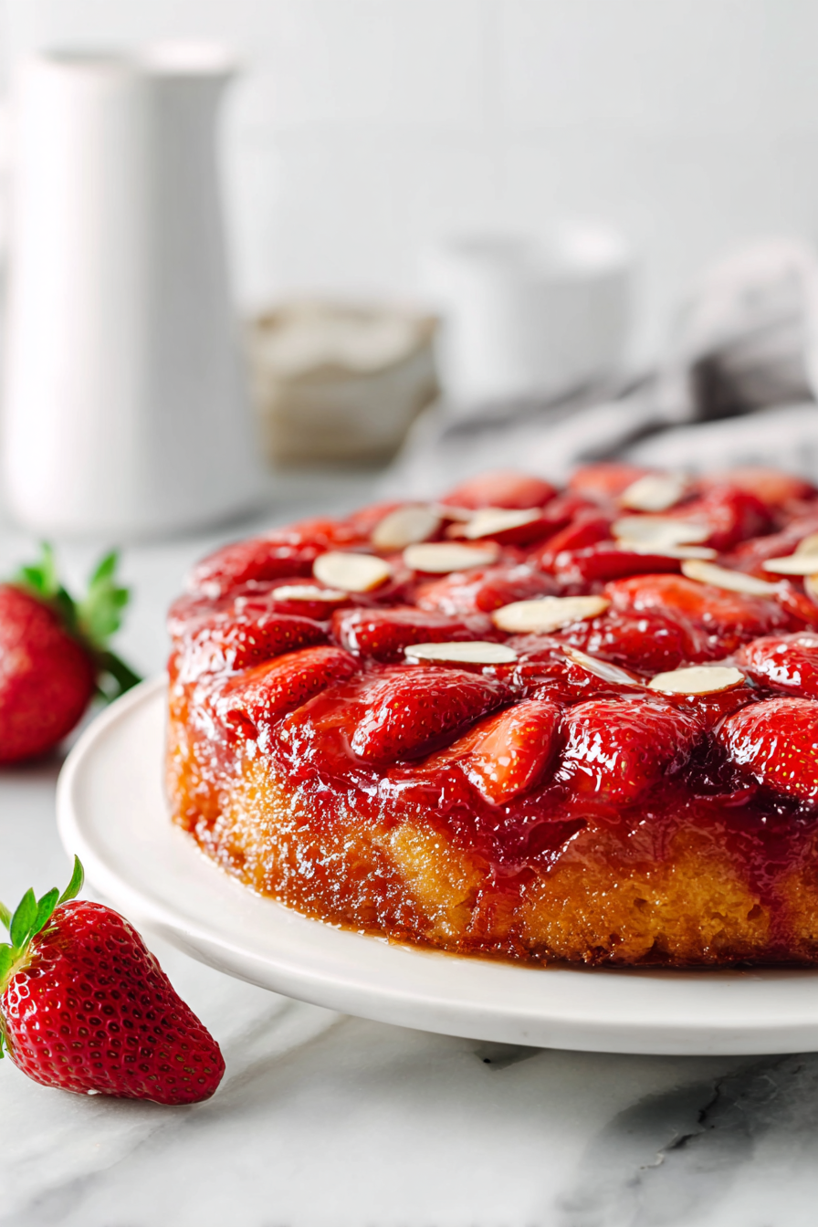 Strawberry Upside Down Cake