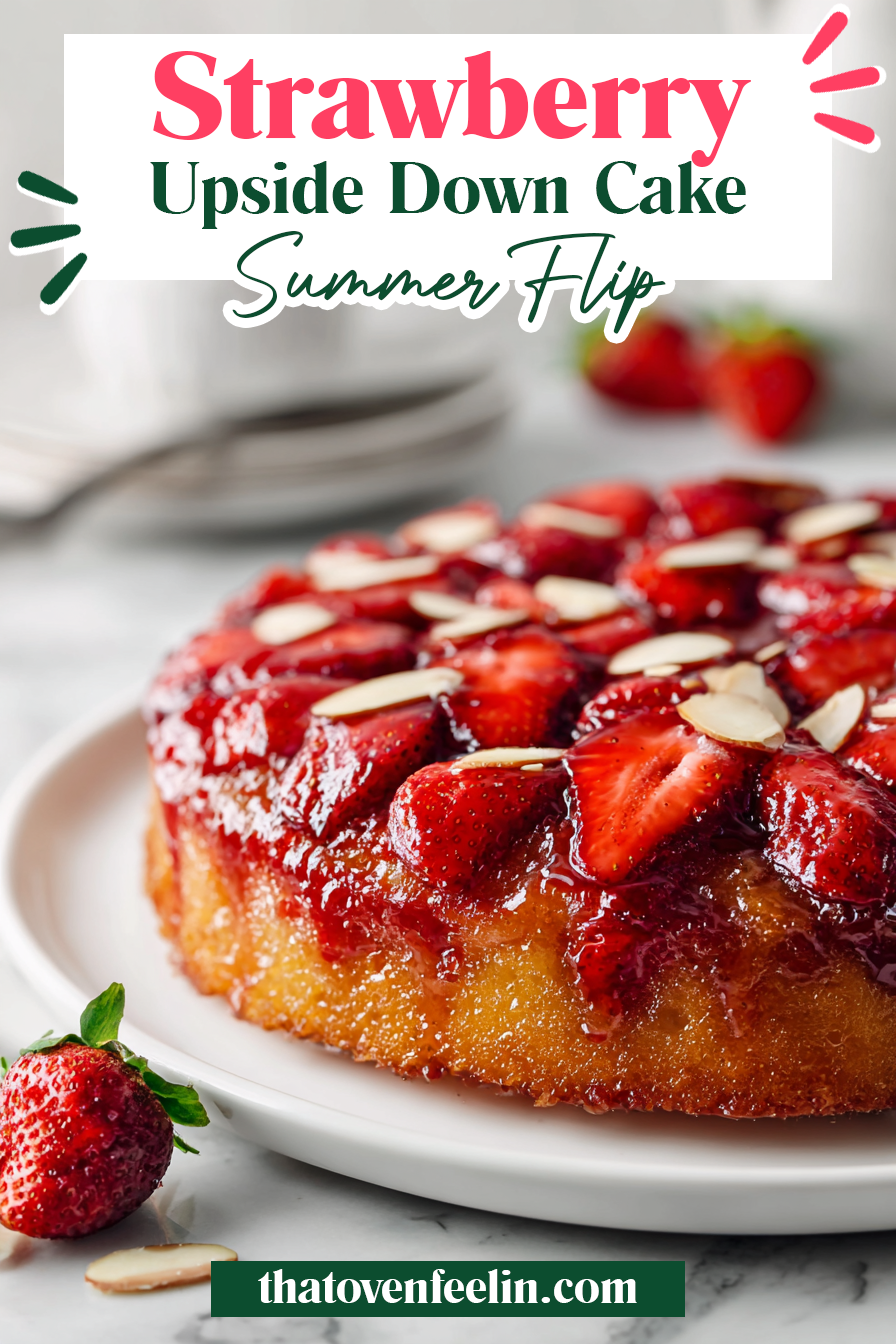 Strawberry Upside Down Cake