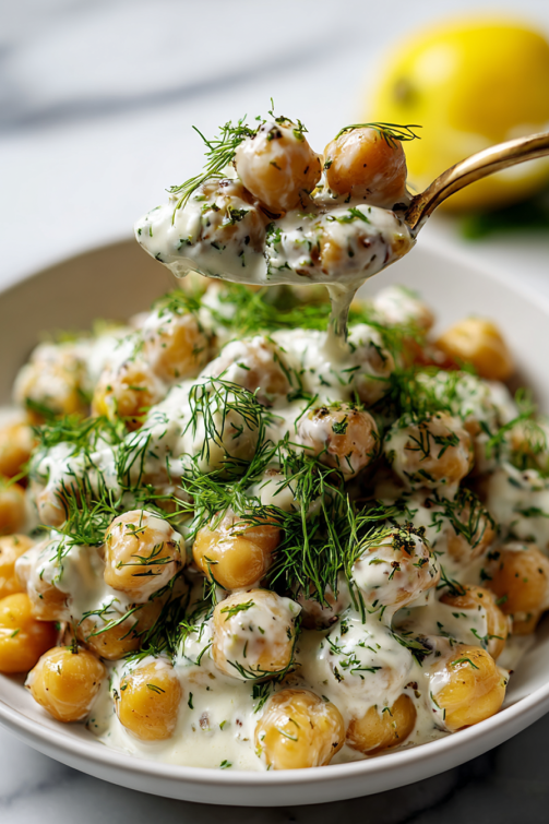Tzatziki Chickpea Salad