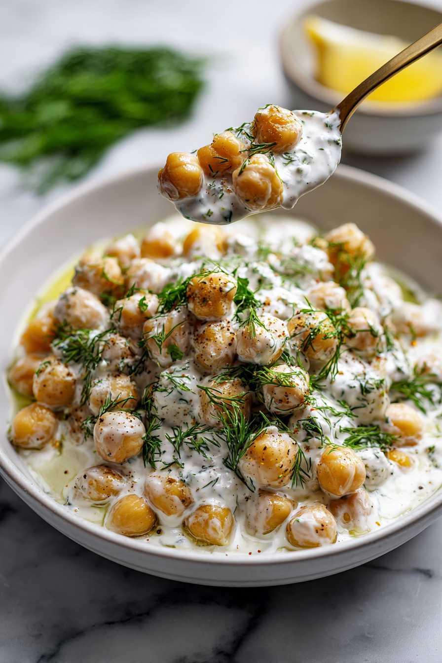 Tzatziki Chickpea Salad
