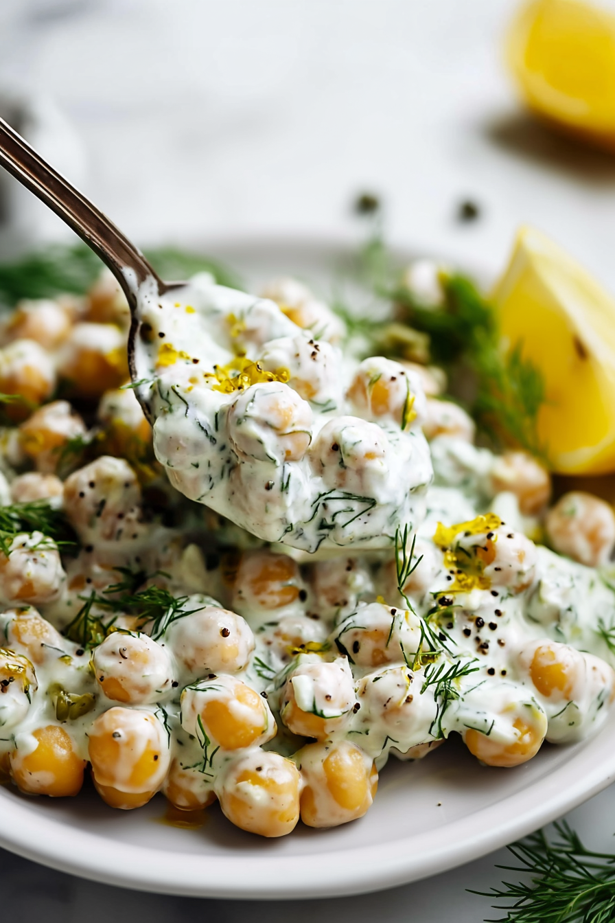 Tzatziki Chickpea Salad