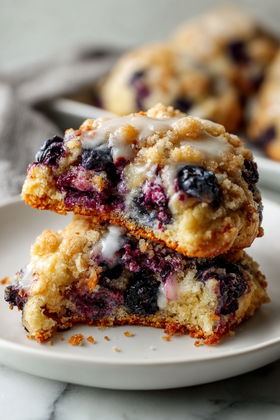Blueberry Muffin Cookies