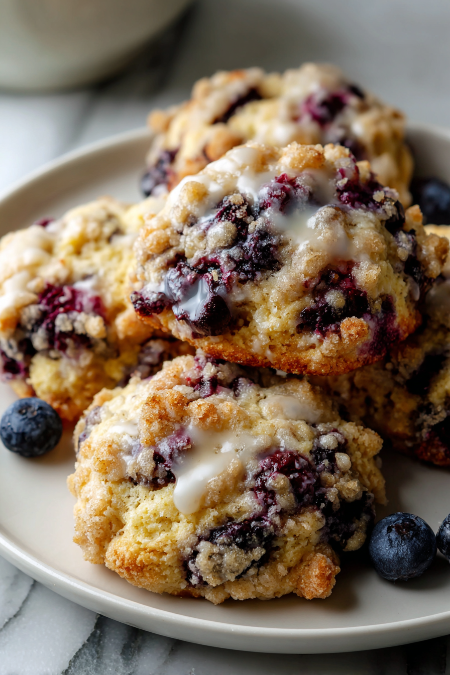 Blueberry Muffin Cookies