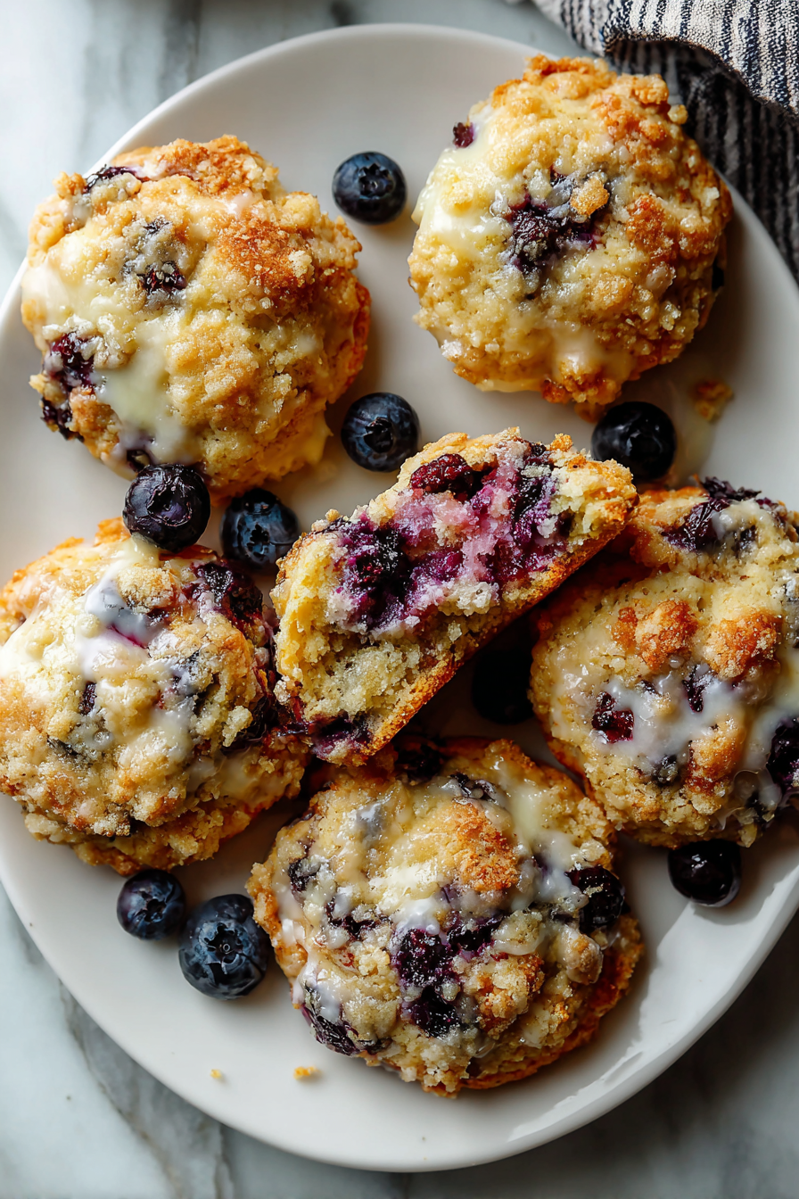 Blueberry Muffin Cookies