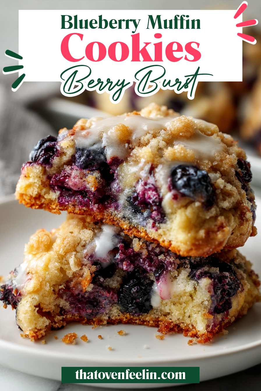 Blueberry Muffin Cookies