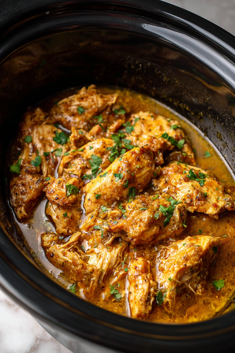 Slow Cooker Honey Mustard Chicken