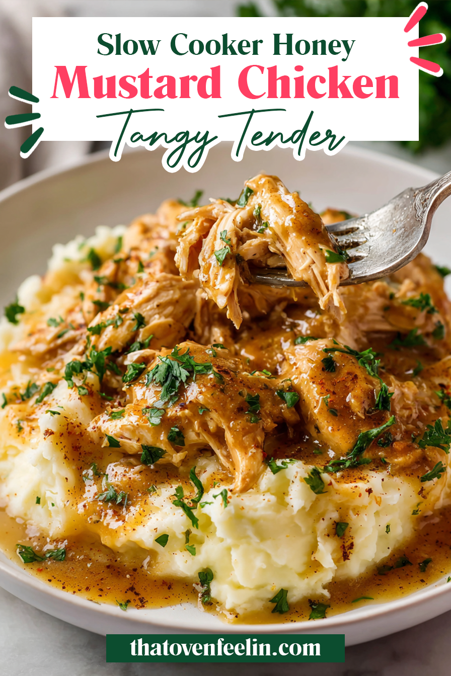 Slow Cooker Honey Mustard Chicken