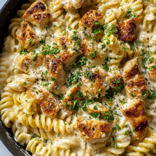White Cheddar Chicken Pasta