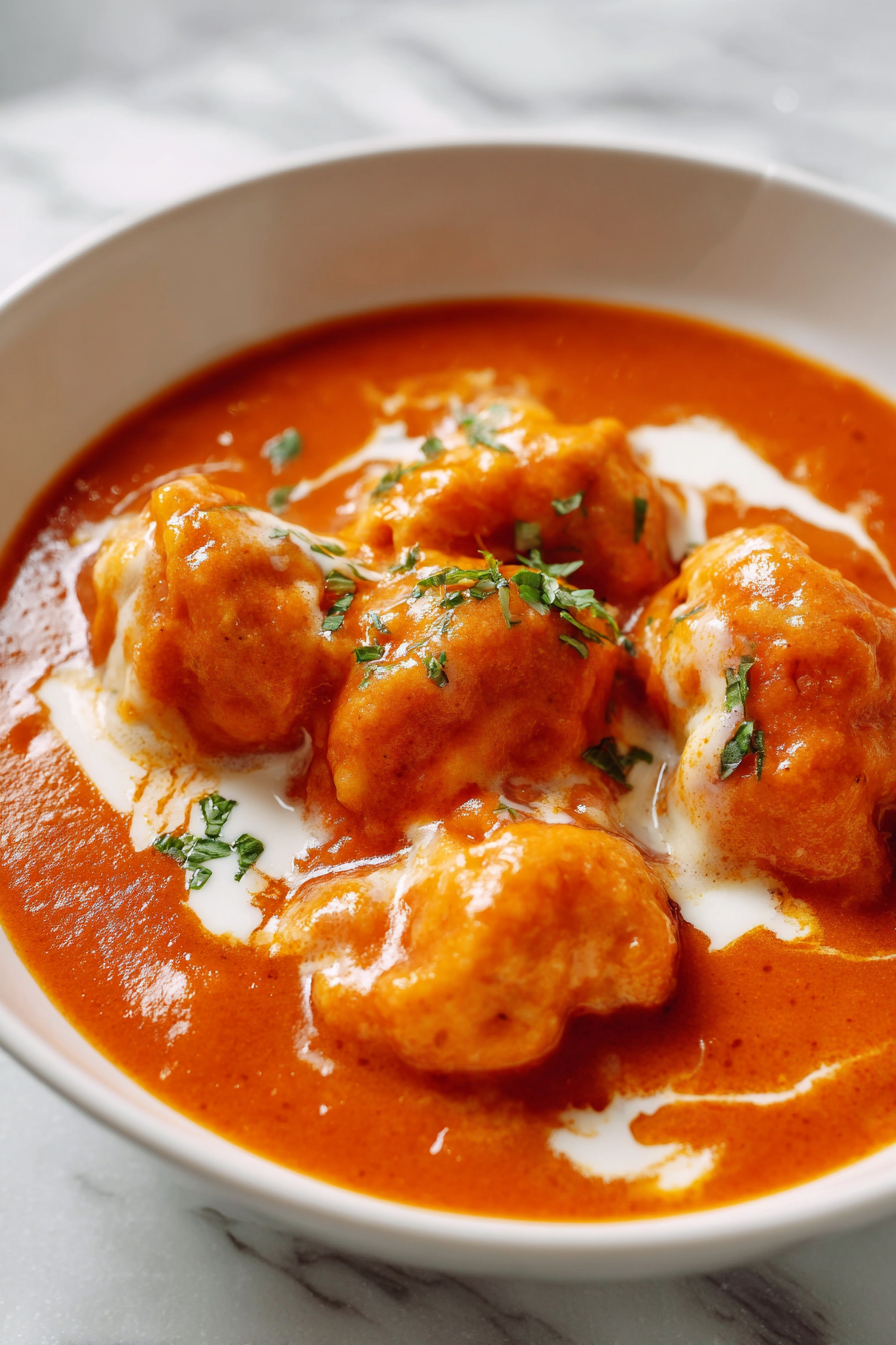 Cheese Dumpling Tomato Soup