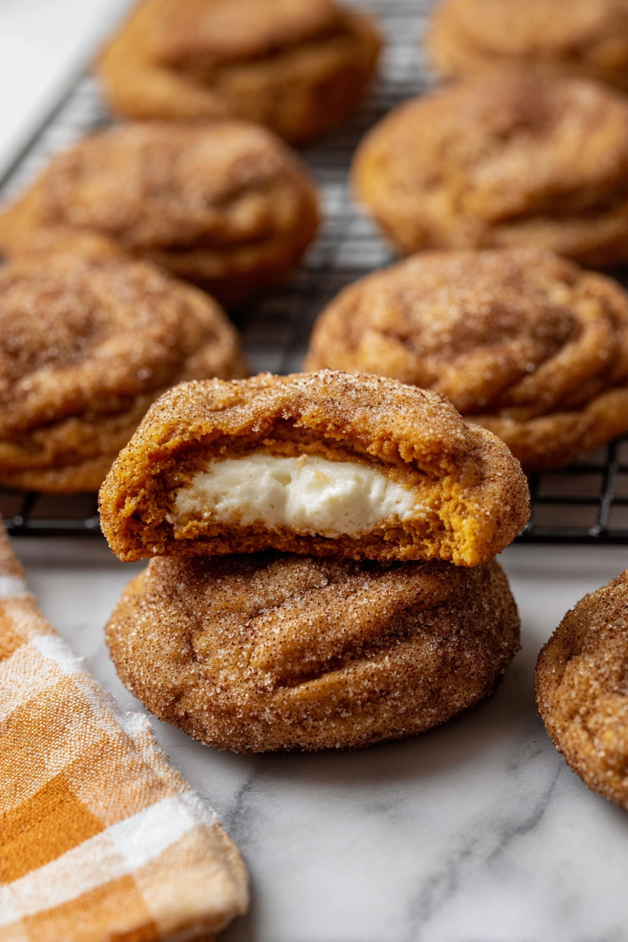 Pumpkin Cheesecake Cookies