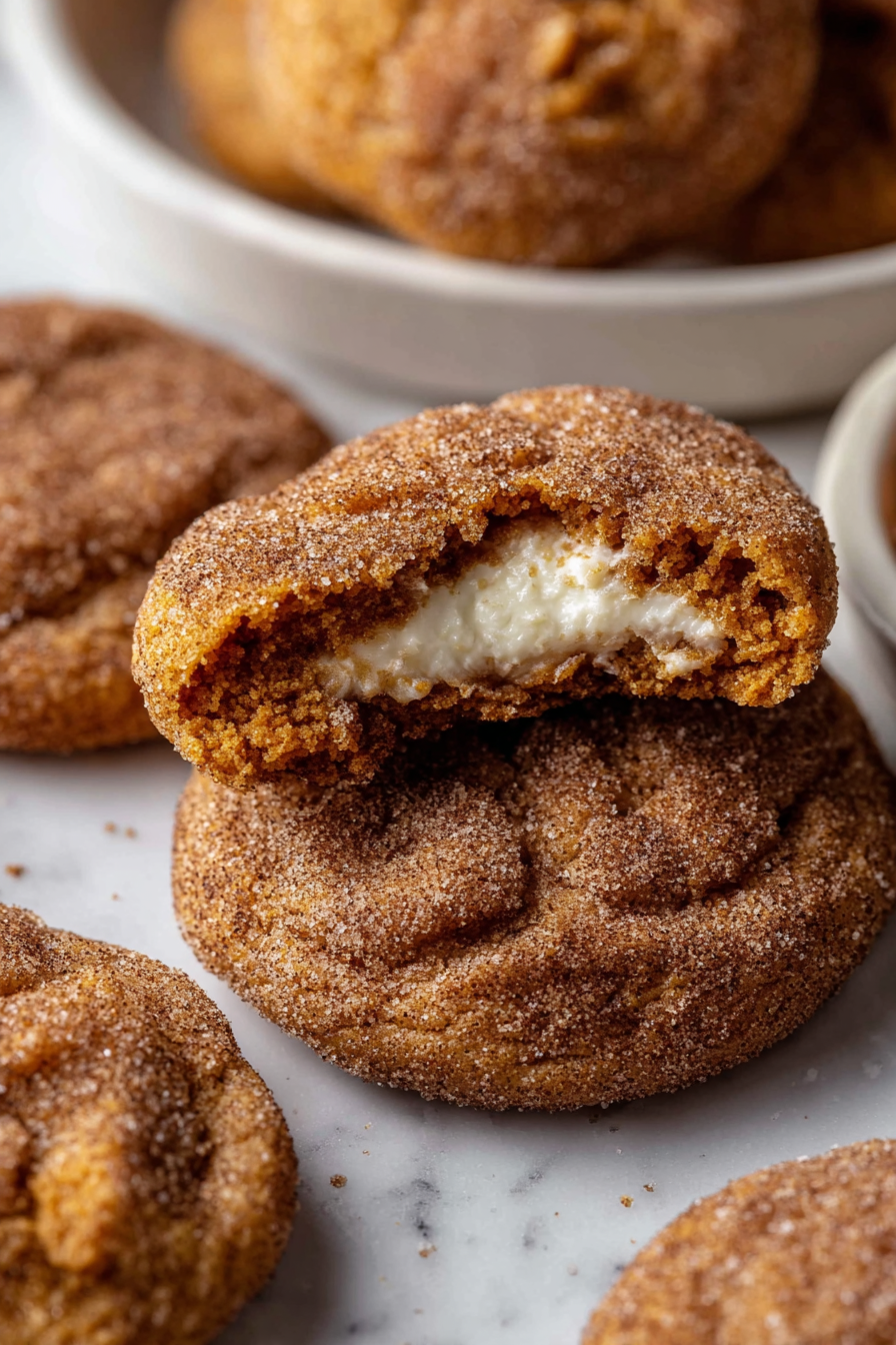 Pumpkin Cheesecake Cookies
