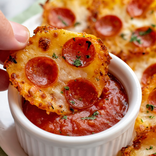 2 Ingredient Pizza Chips