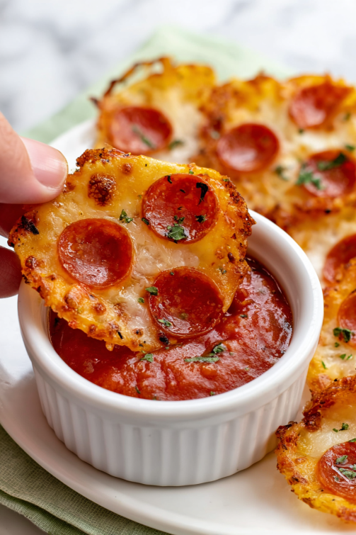 2 Ingredient Pizza Chips