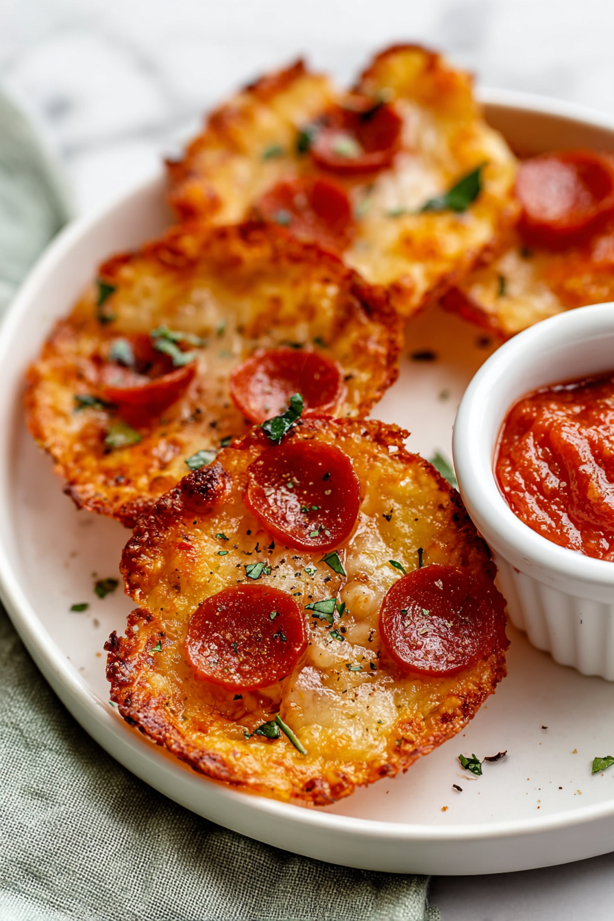 2 Ingredient Pizza Chips